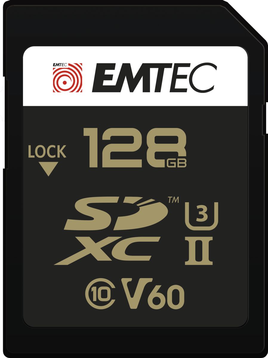 EMTEC SD 128GB UHS-II U3 V60 ULTRA PRO [ECMSD128GUHS2V60]