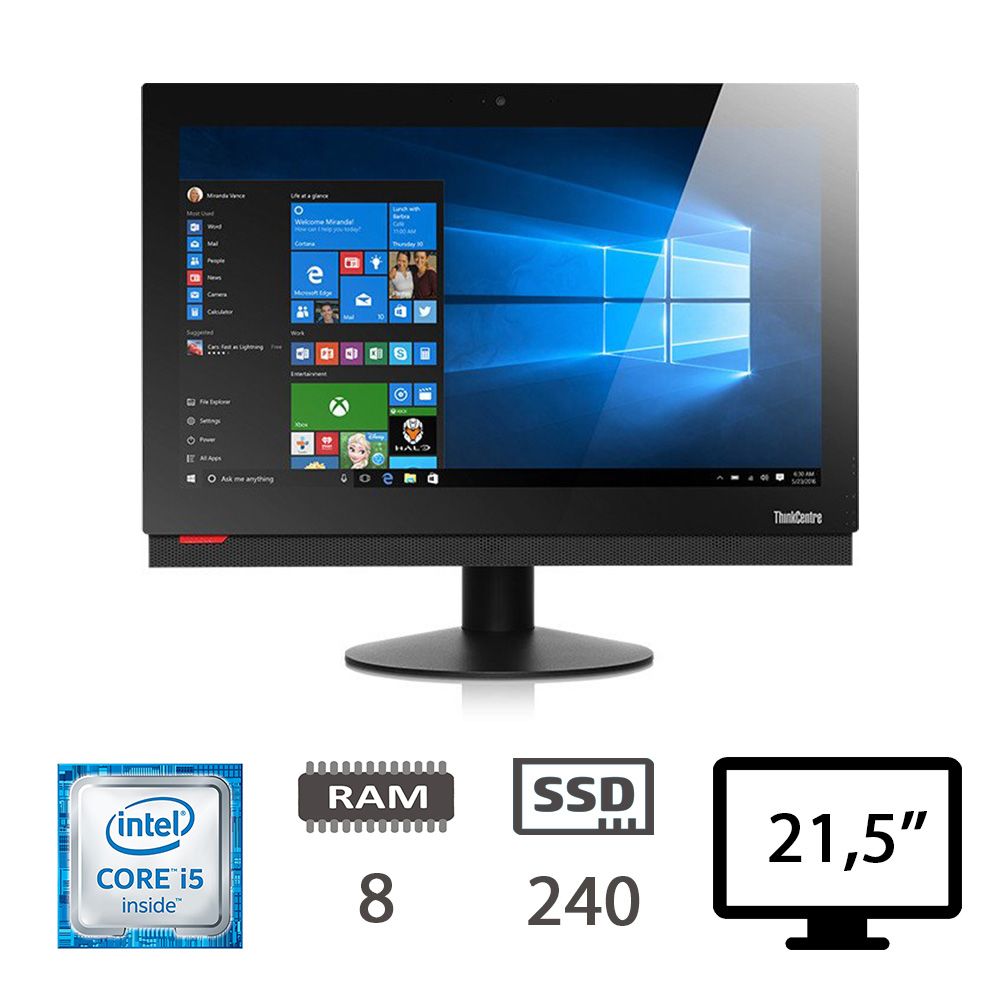 LENOVO REGLOO M810Z AIO I5-6400 8GB 240SSD 21,5 2Y [006148PCR-EU]