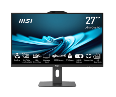 AIO I5-14400 16GB 512SSD 27FHD WIN11PRO BLACK [PROAP272P14M-488IT]