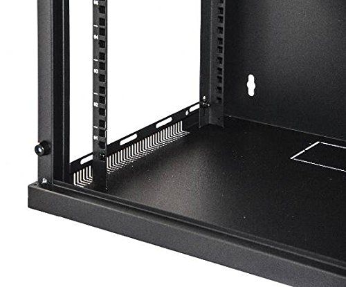 LINK ARMADIO RACK 19" 12 UNITA DA MURO PER RETI (A)620 X (L)540 X (P) 450 MM COLORE NERO PORTA VETR [LK1912UN]