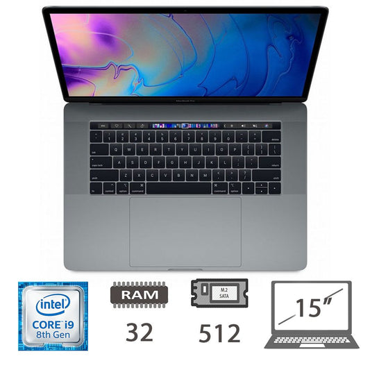 MBP 15,4 T.BAR(2018)I7-8850H/32/512/SG/2Y [007407PCR-EU]