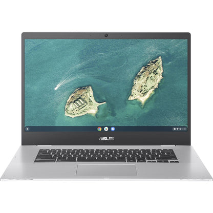 ASUS Chromebook CX1 CX1500CNA-BR0070 Intel Celeron N N3350 39,6 cm (15.6") HD 4 GB LPDDR4-SDRAM 64 GB eMMC ChromeOS Argento [90NX03M2-M00770]