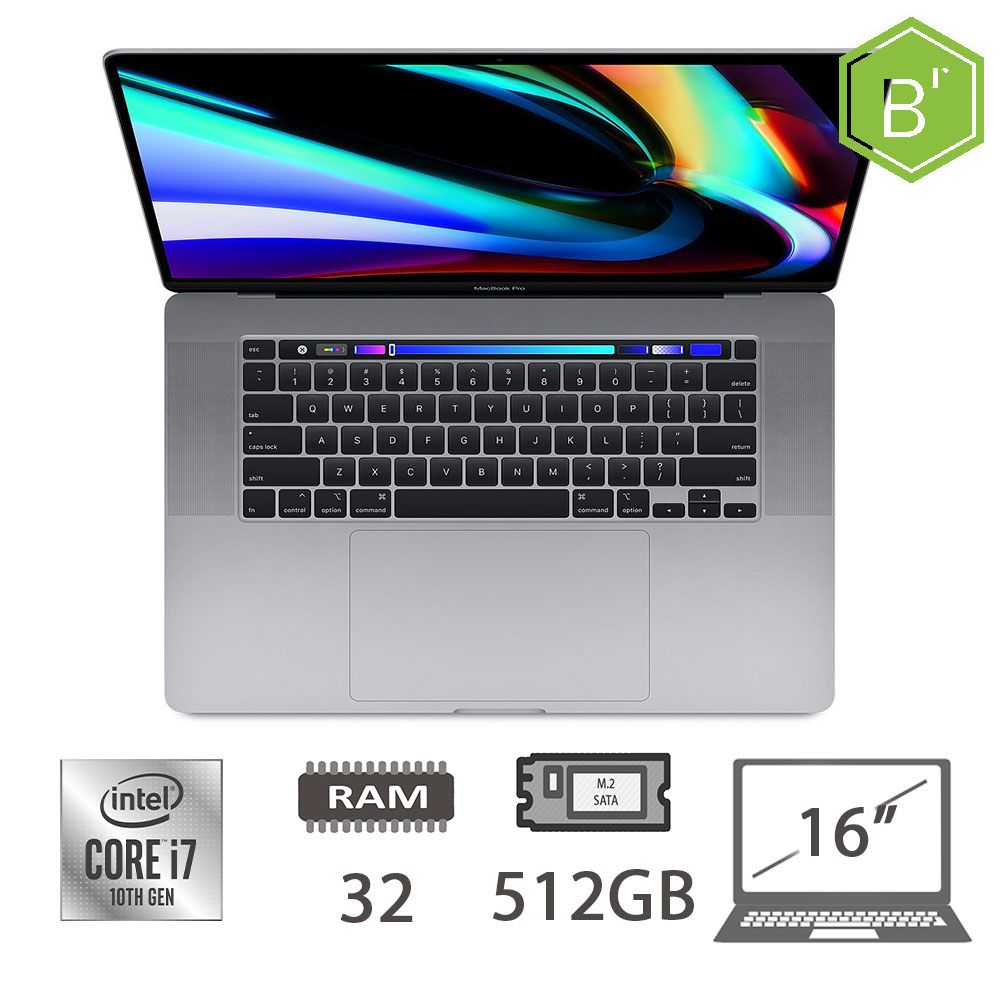 MBP 13,3 T.BAR(2020)I7-1068NG7/32/512/SG/2Y - B [007066PCR-EU]