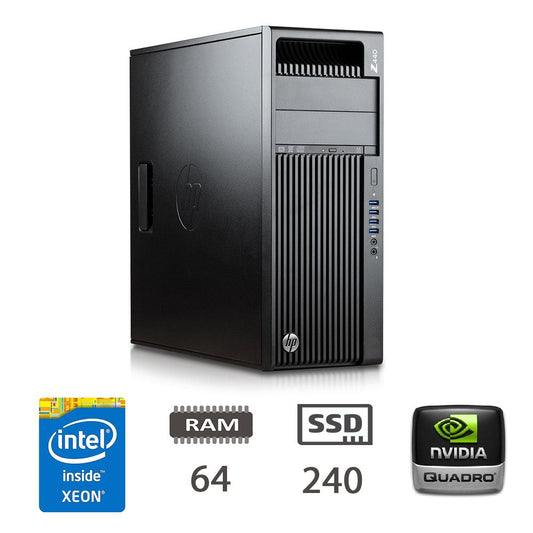 HP Z440 TOWER - E5-1620V3/64/SSD240/NVS295/W10P/2Y [006959PCR-EU]