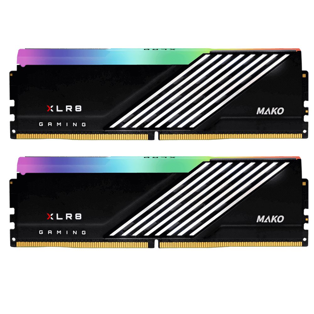 PNY DIMM DDR5 6400MHZ XLR8 EPIC-X RGB 32GB(2X16GB) [MD32GK2D5640040MXRGB]