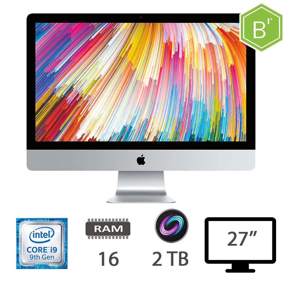 IMAC 27 5K (2019)I9-9900K/16/2FD/2Y - B [006894PCR-EU]