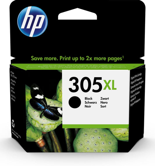 HP 305XL HIGH YIELD BLACK ORIGINAL INK CARTR [3YM62AE#UUS]