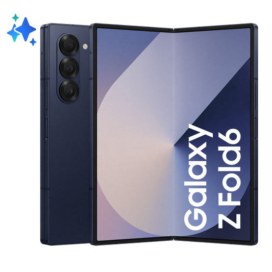 Samsung Galaxy Z Fold6 Smartphone AI, 256GB, RAM 12GB, Display 6,3"/7,6" Dynamic AMOLED 2X, Navy [SM-F956BDBBEUE]