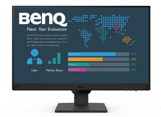 BenQ BL2490 Monitor para PC 60,5 cm (23.8") 1920 x 1080 Pixeles Full HD Negro [BL2490]