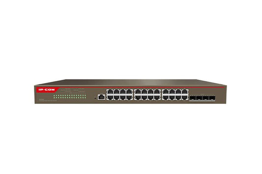 SWITCH IP-COM GESTIONADO L3, 24 PUERTOS G + 4 SFP+ 10G [G5328X]