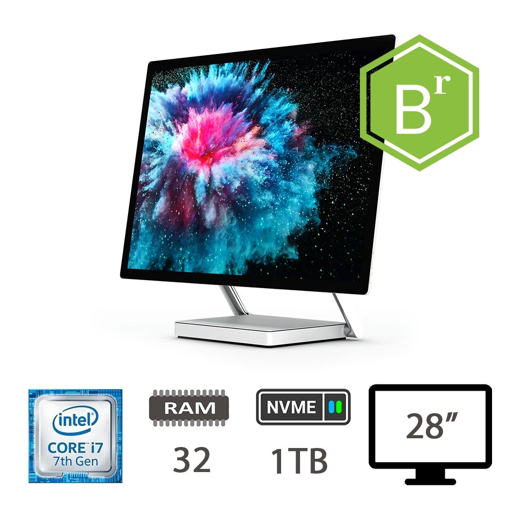 SURFACE STUDIO 2 1707 I7-7820HQ/32/NVME1TB/W10P B [006887PCR-EU]