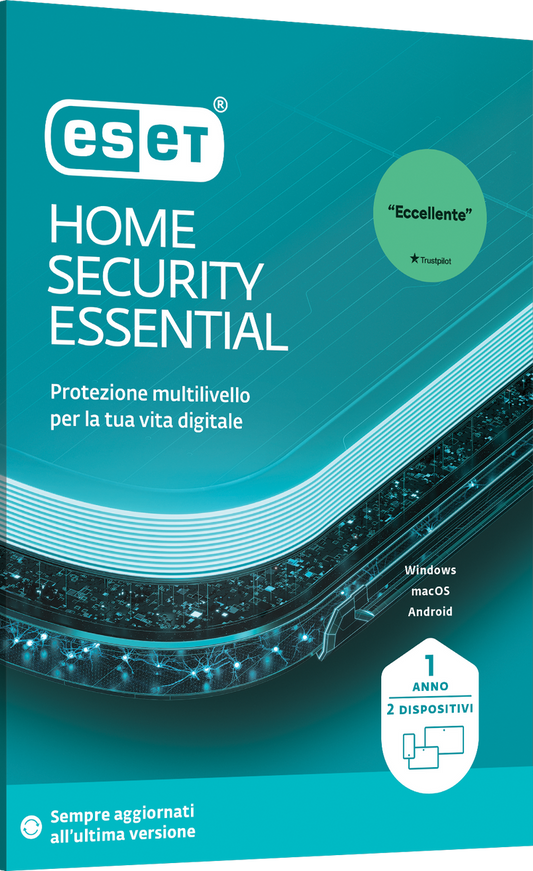 ESET HOME Security Premium Sicurezza antivirus 1 licenza/e 1 anno/i [EHSE-R1-A2-BOX]