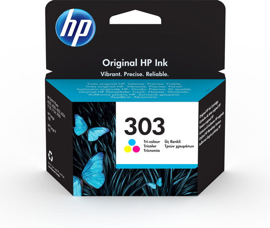 CARTUCHO DE TINTA ORIGINAL HP 303 TRICOLOR [T6N01AE#UUS]