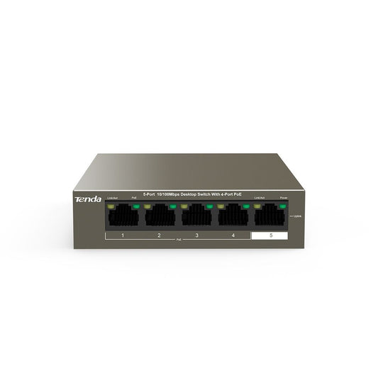 SWITCH POE FAST 5 PORT [TEF1105P-4-63W]