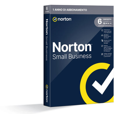 NORTON SMALL BUSINESS - 250GB IT 1 USUARIO 6 DISPOSITIVOS 12 Meses CAJA [21454865]