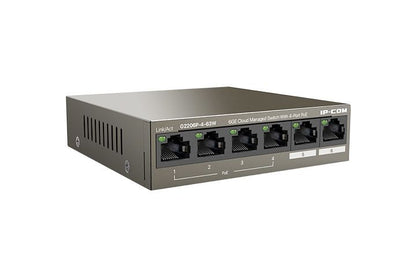 IP-COM SWITCH POE MANAGED L2, 6 PORT, 4 POE [G2206P-4-63W]