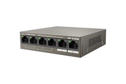 IP-COM SWITCH POE MANAGED L2, 6 PORT, 4 POE [G2206P-4-63W]