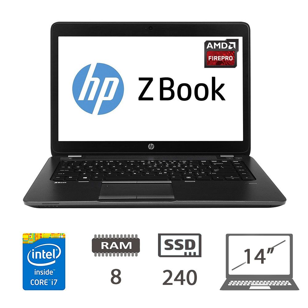 HP ZBOOK 14 G2 I7-5500U/8/SSD240/FIREPROM4150/W10 [001145PCR-EU]