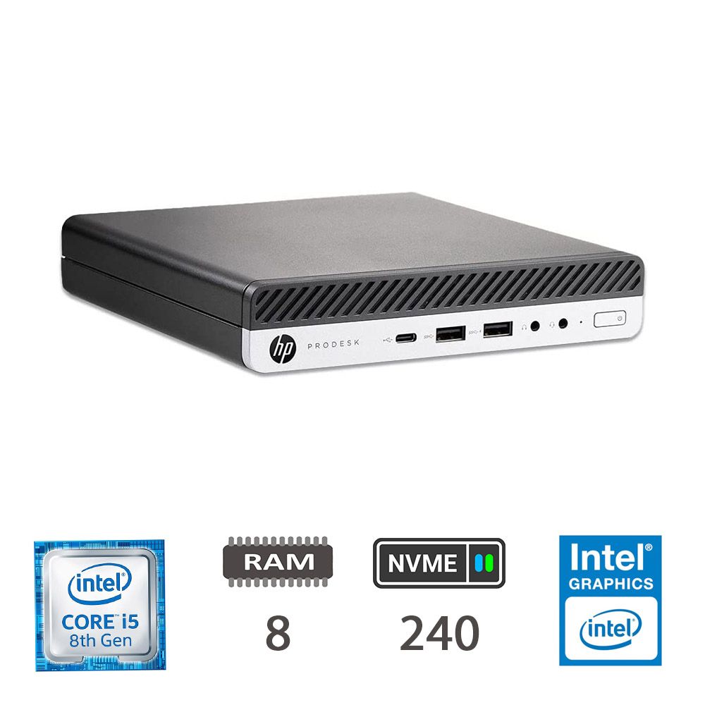 HP REGLOO 800 G4 DM I5-8500T/8GB/NVME240/W10P/2Y [006219PCR-EU]