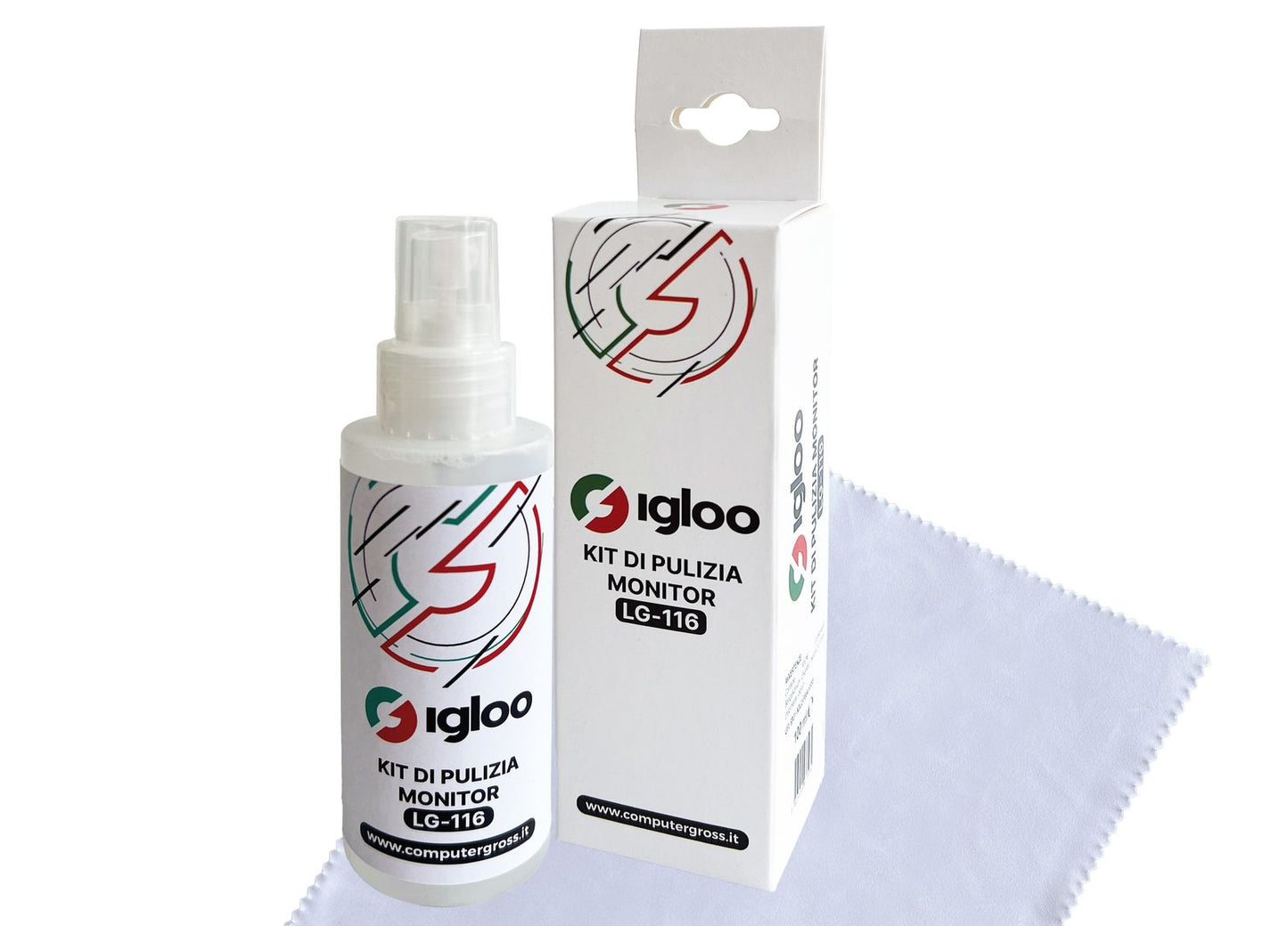 IGLOO KIT PULIZIA MONITOR 100 ML [LG-116]