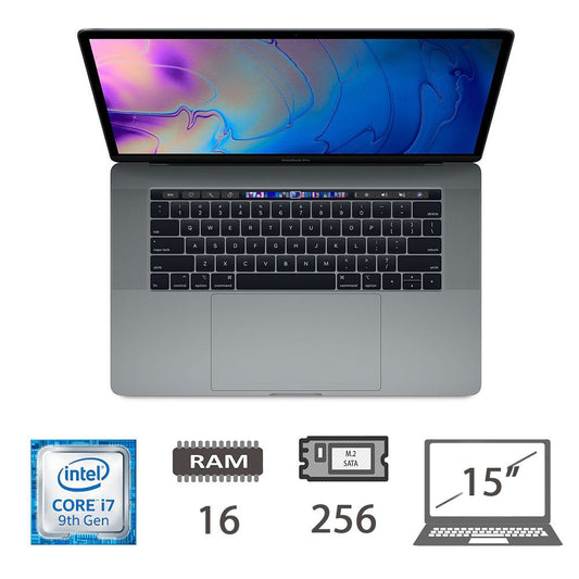 MBP 15,4 T.BAR(2019)I7-9750H/16/256/SG/2Y [003862PCR-EU]