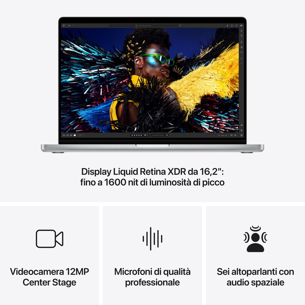 APPLE 16INCH MACBOOK PRO APPLE M4 PRO CHIP WITH 14CORE CPU AND 20CORE GPU 24GB 512GB SSD SIL [MX2T3T/A]