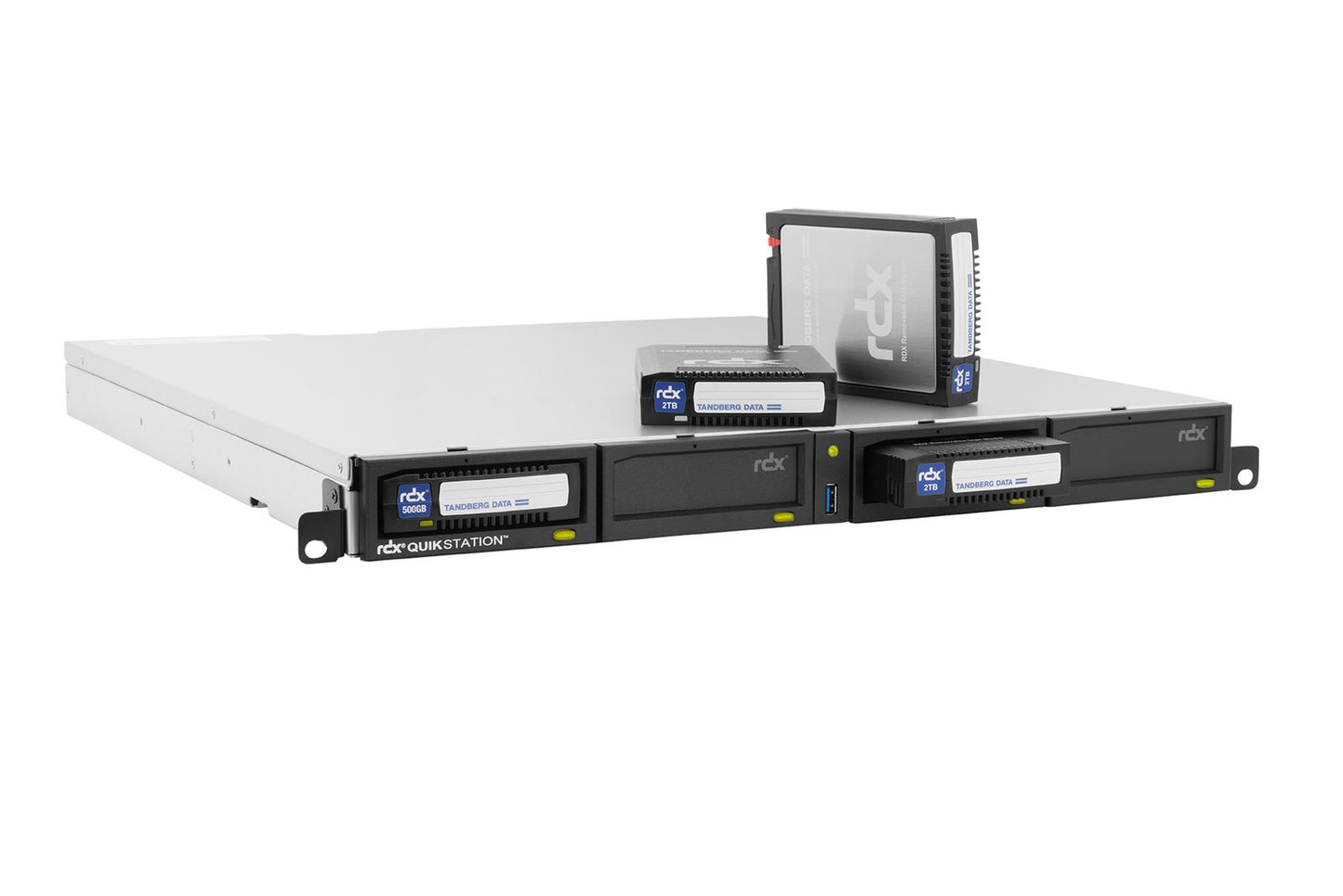 RDX QUIKSTATION 1U, 4BAY RACKMOUNT [8920-RDX]