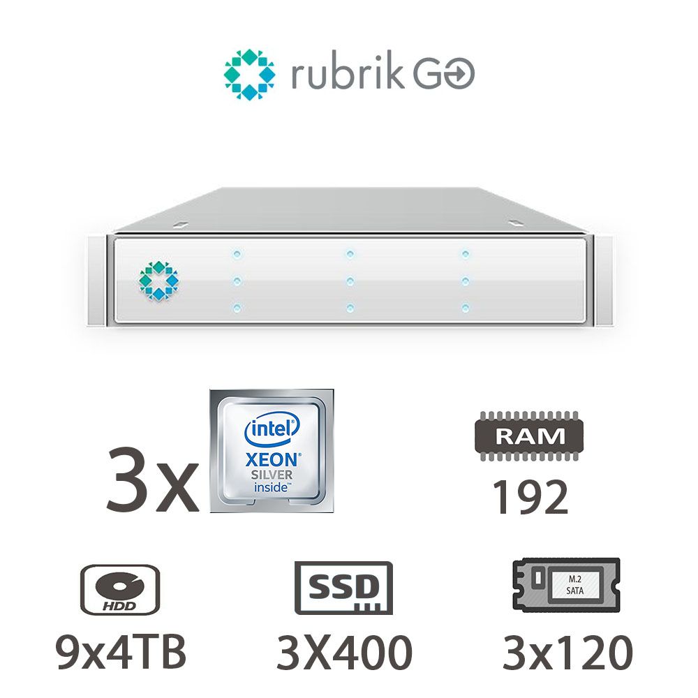 RUBRIK R6304S -3X(X11DPT-B/3X4TB+1XSSD400+1X120M2) [006298PCR-EU]