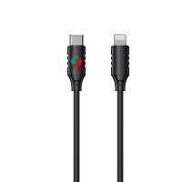 IGLOO CAVETTO USB-TYPE C TO LIGHTNING BLACK [LF-08B_2]