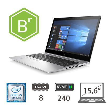 HP ELITE 850 G5 I5-8350U/8/NVME240/15,6/W10P/2Y B [007246PCR-EU]