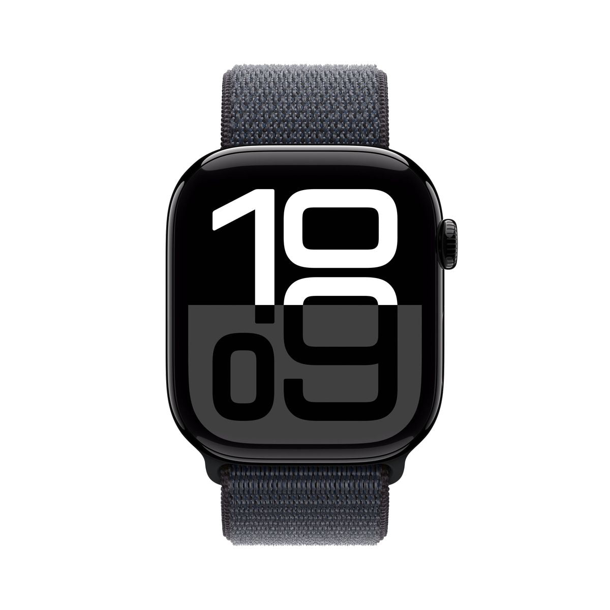 APPLE WATCH SERIES 10 GPS 46MM JET BLACK ALUMINIUM CASE WITH INK SPORT LOOP [MWWR3QL/A]