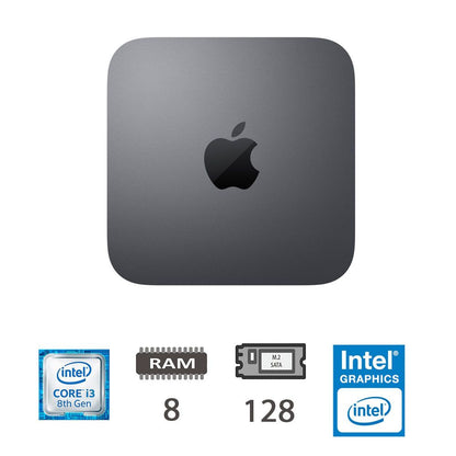 MAC MINI (2018)I3-8100/8/128M2/SG/2Y [003420PCR-EU]