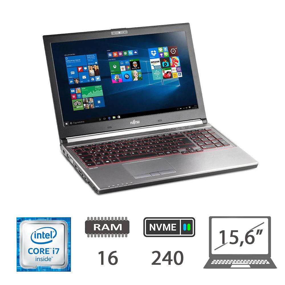 FUJITSU H760 I7-6820HQ/16/NVME240/M1000M/W10P/2Y [006585PCR-EU]