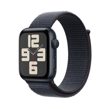 APPLE WATCH SE GPS 44MM MIDNIGHT ALUMINIUM CASE WITH INK SPORT LOOP [MXEP3QL/A]