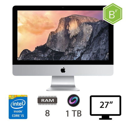 IMAC 27 5K (L14)I5-4690/8/1FD/2Y - B [006922PCR-EU]