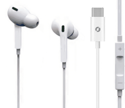 IGLOO EARPHONE TYPE-C WHITE [MM-56W]