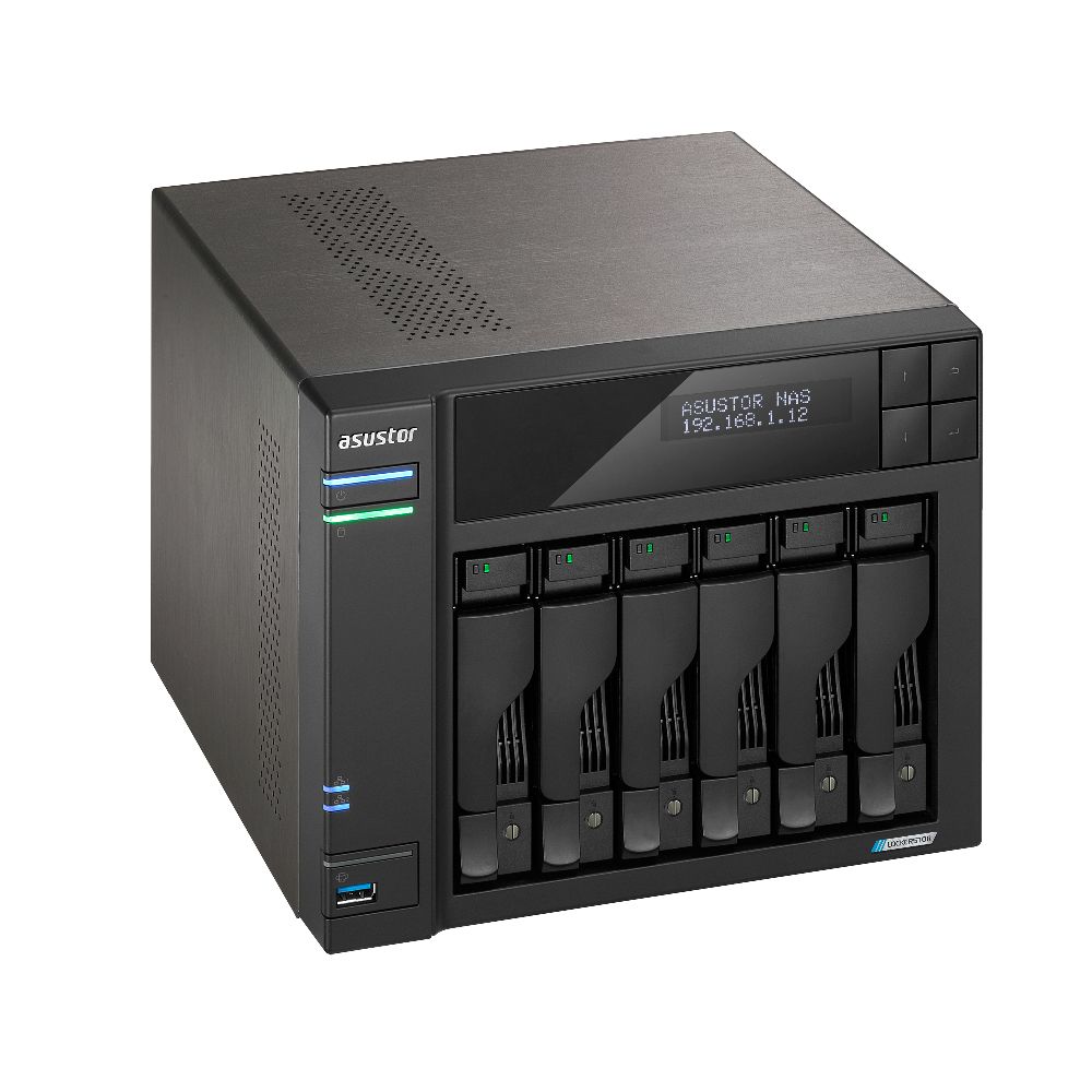 ASUSTOR NAS 6 BAHÍAS IC N5105 2.0GHZ QC 8GB RAM [AS6706T]