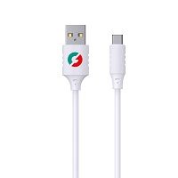 CABLE USB IGLOO A USB-TIPO C BLANCO [LF-06W_2]