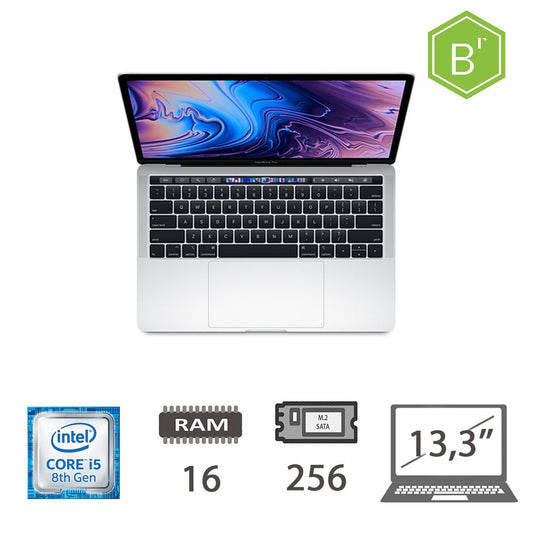 MBP 13,3 T.BAR(2019)I5-8279U/16/256/SLV/2Y - B [007404PCR-EU]