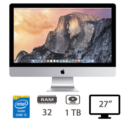 IMAC 27 5K (M15)I5-4590/32/HDD1TB/R9M290/2Y [005868PCR-EU]