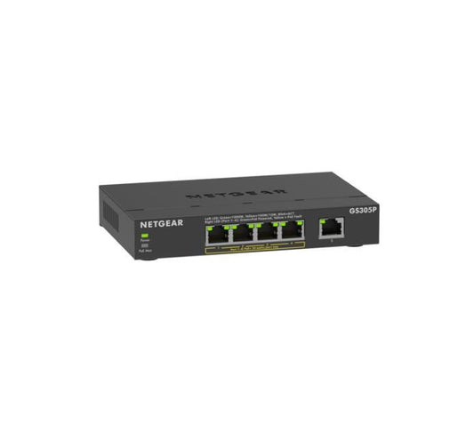 SWITCH UNMANAGED GS305P 5 PORTE GIGABIT POE+ [GS305P-300EUS]