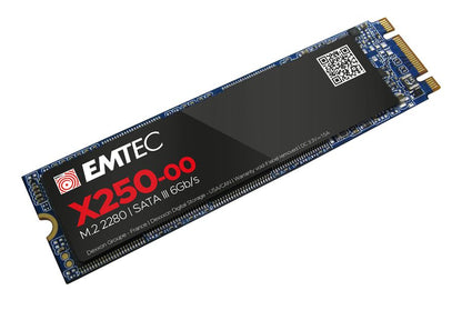 EMTEC X250 SSD M2 SATA III 6GBS 2TB 3D NAND [ECSSD2TX250]