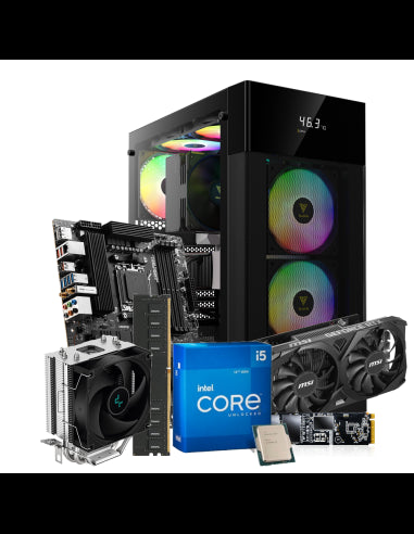 COMPUTER LIFEVIEW GAMING ERMES GC5 i5-13600K /16GB DDR5/SSD M2 1TB / RTX 30 [PC-GAMING ERMES GC5]