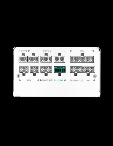 DEEPCOOL ALIM. PN750-M 750W WH GOLD ATX3.1 PCIe 5.1 F.MODULARE R-PN750M-FC [R-PN750M-FC0W-EU]