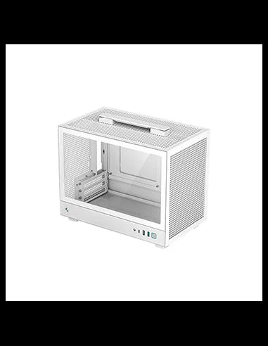 DEEPCOOL CASE MINI ITX CH160 WHITE ultraportabile & alto flusso d'aria [R-CH160-WHNGI0-G-1]