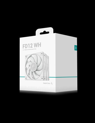 DEEPCOOL VENTOLE CASE FD12 ARGB BIANCO 3 IN 1 R-FD12-WHAPN3-G [R-FD12-WHAPN3-G]