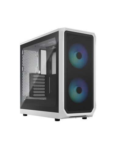 FRACTAL CASE MID TOWER FOCUS 2 RGB WHITE TG CLEAR TINT [FD-C-FOC2A-04]