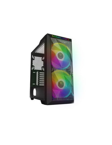 CAJA GAMDIAS MID TOWER APOLLOM1 2 VENTILADORES RGB VIDRIO TEMPLADO [APOLLO M1]