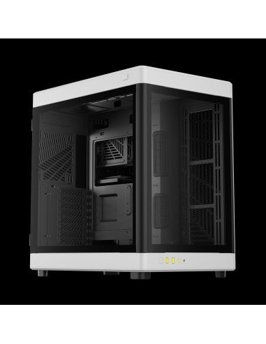 GAMDIAS CASE TOWER NESO P1 BW BLANCO/NEGRO 2*TG 5V ARGB MB (x RTX4090..) [NESO P1 BW]