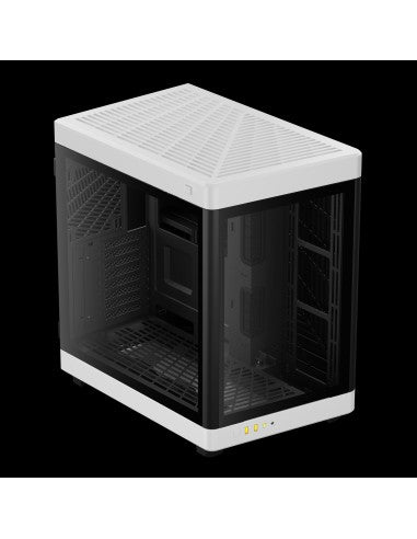 GAMDIAS CASE TOWER NESO P1 BW BLANCO/NEGRO 2*TG 5V ARGB MB (x RTX4090..) [NESO P1 BW]